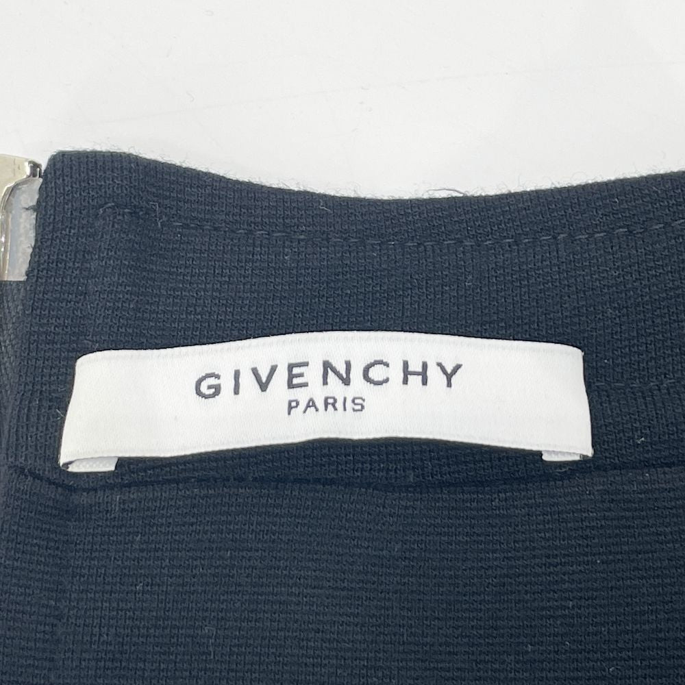 GIVENCHY(ジバンシィ) タイト レザー切替 バックジップ 11A 11A 4738 430 スカート レーヨン/ナイロン/ポリウレタン レディース【中古AB】20240728