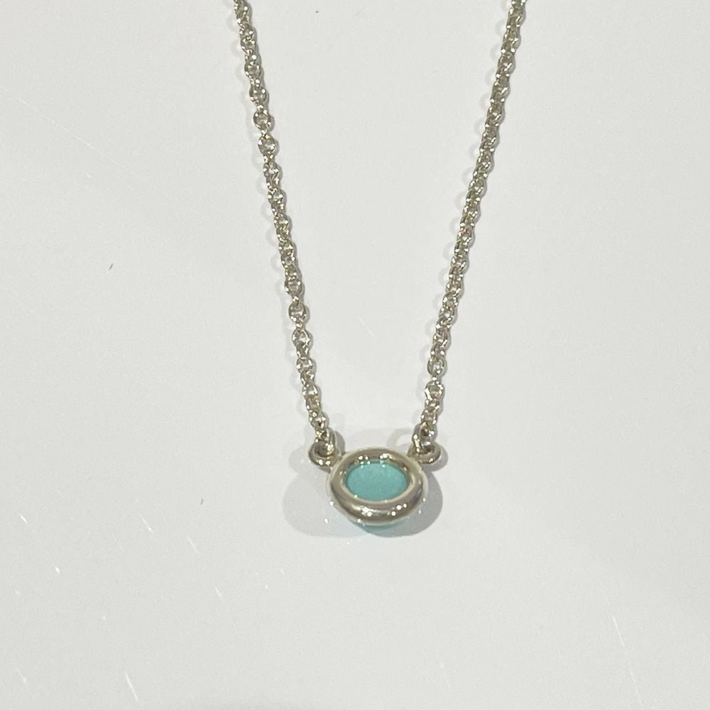 TIFFANY&Co.(ティファニー) バイザヤード ターコイズ ネックレス シルバー925 レディース【中古AB】20240720