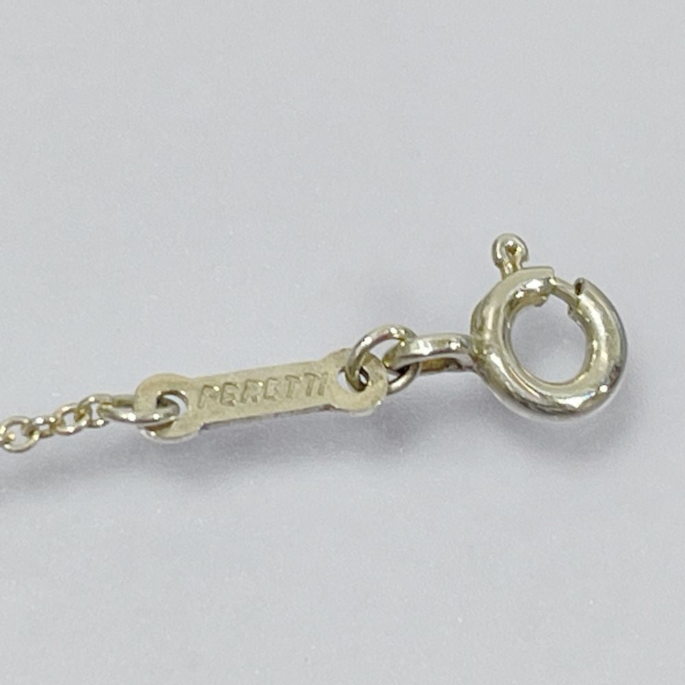 TIFFANY&Co.(ティファニー) エルサペレッティ オーバルプレート ロングチェーン ネックレス シルバー925 レディース【中古B】20240715