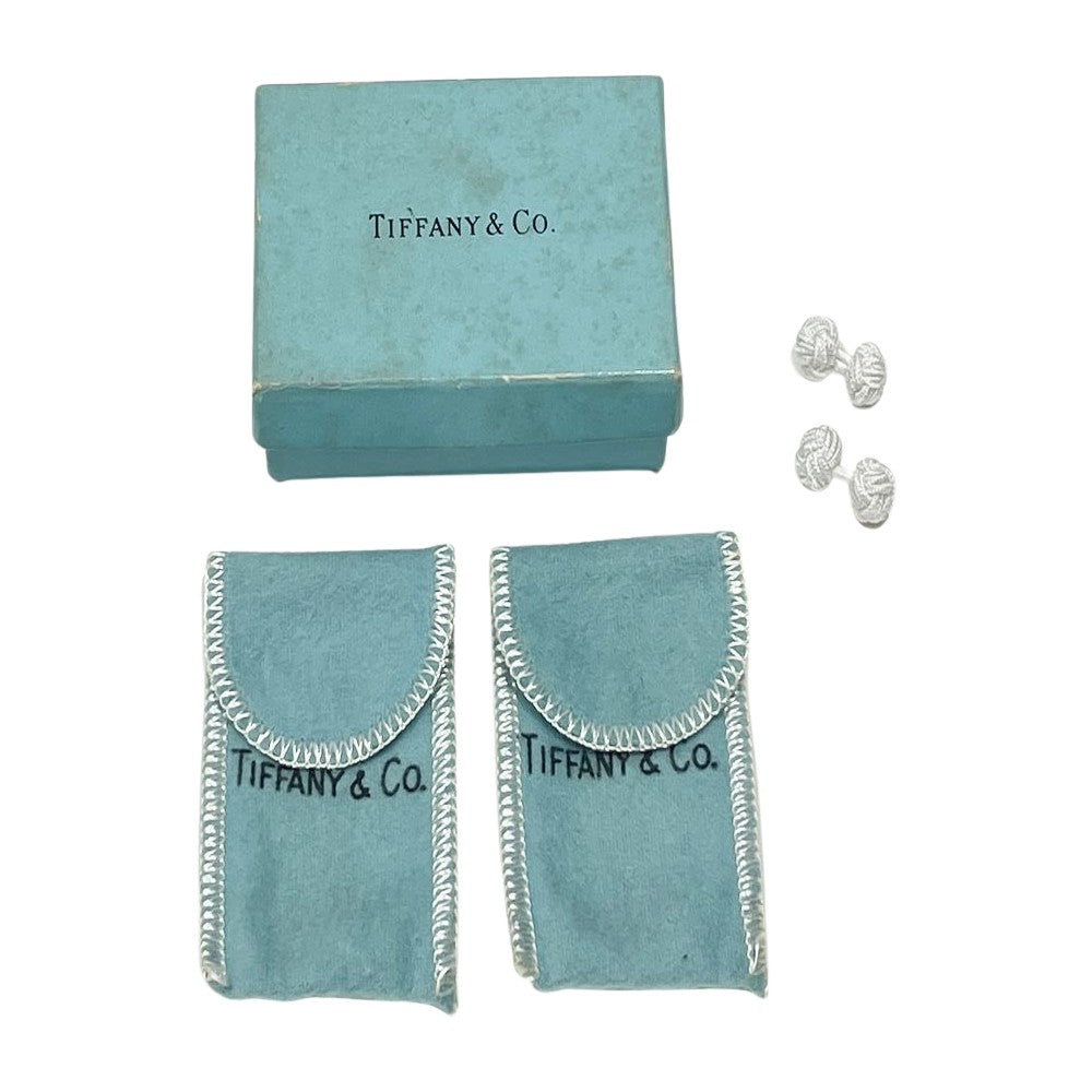 TIFFANY&Co.(ティファニー) ヴィンテージ ダンベルボール カフス シルバー925 メンズ【中古B】20240715