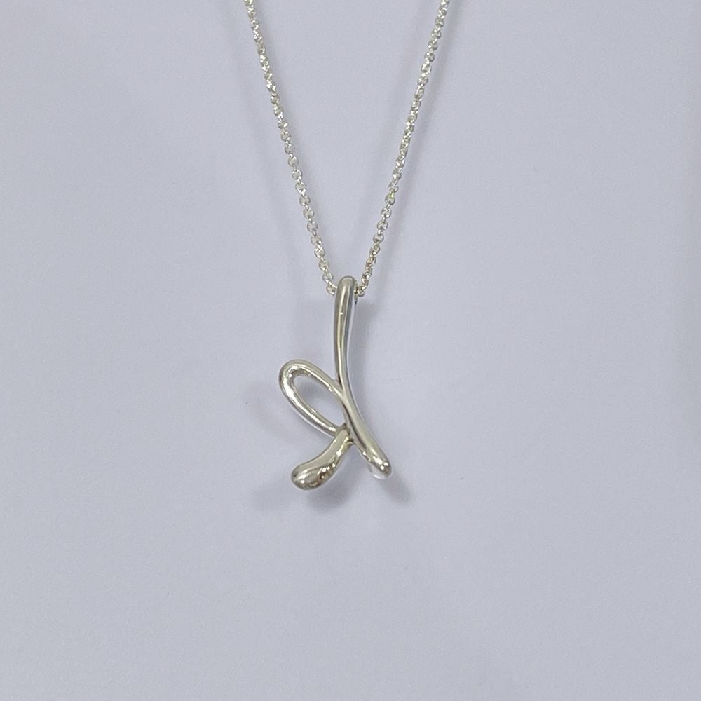 TIFFANY&Co.(ティファニー) エルサペレッティー レターK イニシャル ネックレス シルバー925 レディース【中古AB】20240715