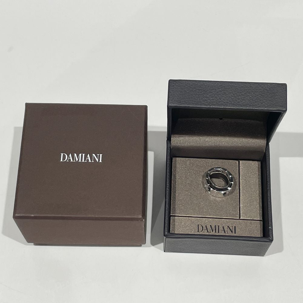 中古B/標準】Damiani ダミアーニ ダミアニッシマ ダイヤ K18YG メンズ リング・指輪 13号 シルバー20480937