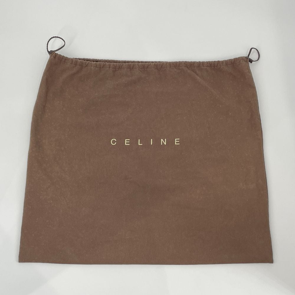 CELINE(セリーヌ) マカダム ビタースウィート 型押し ハンドバッグ キャンバス/レザー レディース【中古AB】20240713