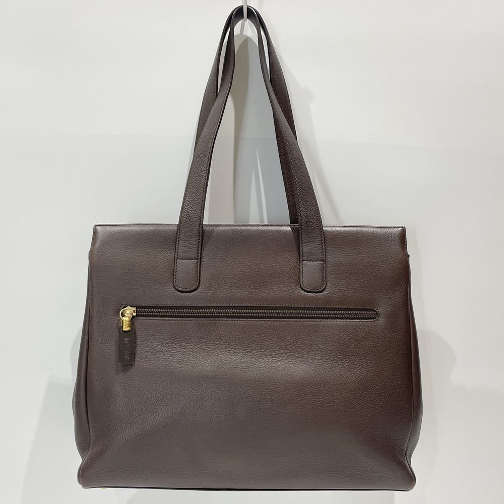 LOEWE(ロエベ) ロゴ アナグラム コンビ ヴィンテージ トートバッグ レザー レディース【中古B】20240713