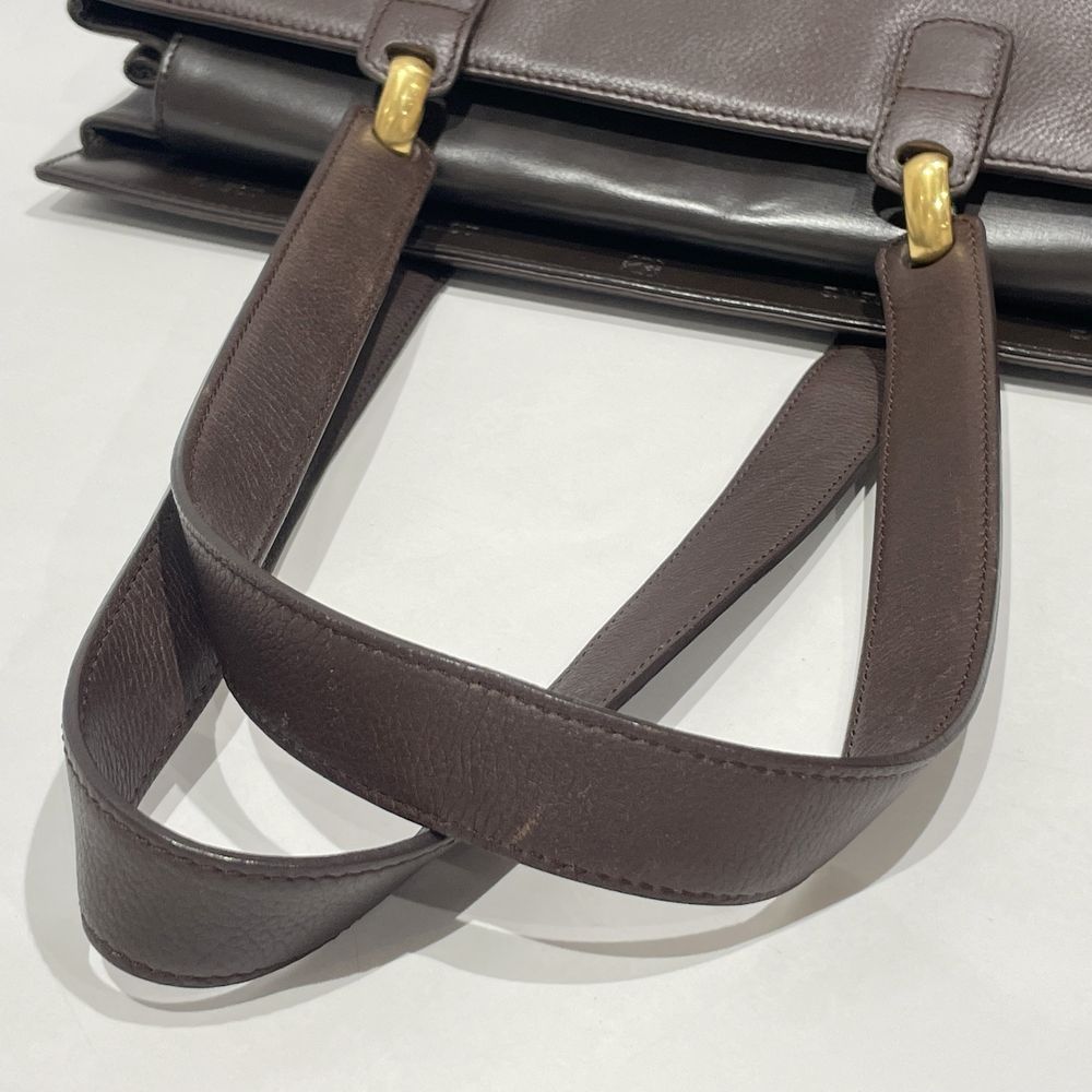 LOEWE(ロエベ) ロゴ アナグラム コンビ ヴィンテージ トートバッグ レザー レディース【中古B】20240713