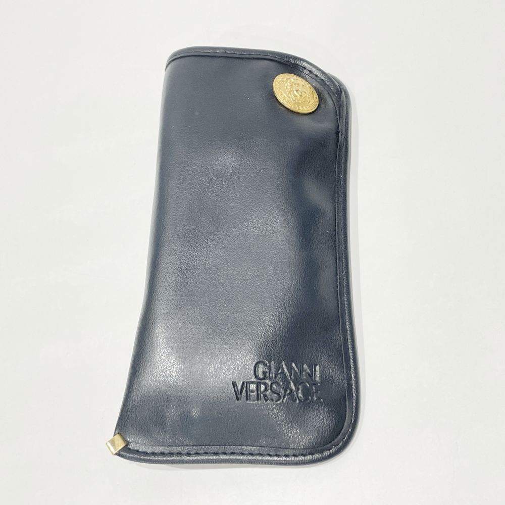 VERSACE(ヴェルサーチ) グレカ デミ柄 オーバル MOD174 ヴィンテージ サングラス プラスチック ユニセックス【中古AB】20240721