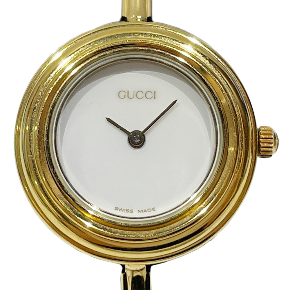 GUCCI(グッチ) チェンジベゼル 11/12.2 腕時計 GP レディース【中古】20241104