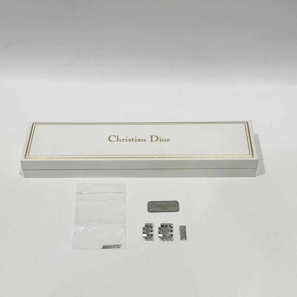 Christian Dior(クリスチャンディオール) ラウンドフェイス ローマンインデックス 3026 腕時計 GP/ステンレススチール レディース【中古】20241104