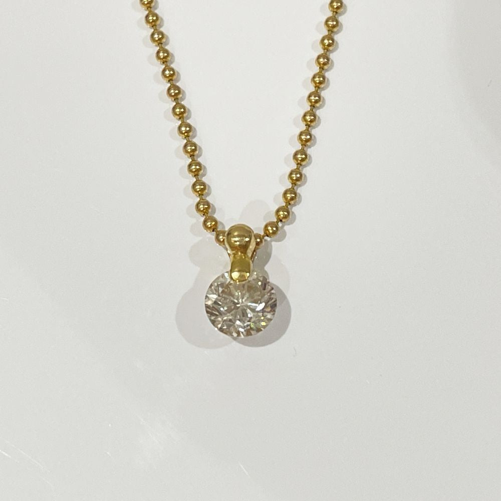 STAR JEWELRY(スタージュエリー) 1粒 1.04ct ネックレス K18イエローゴールド/ダイヤモンド レディース【中古B】20240806