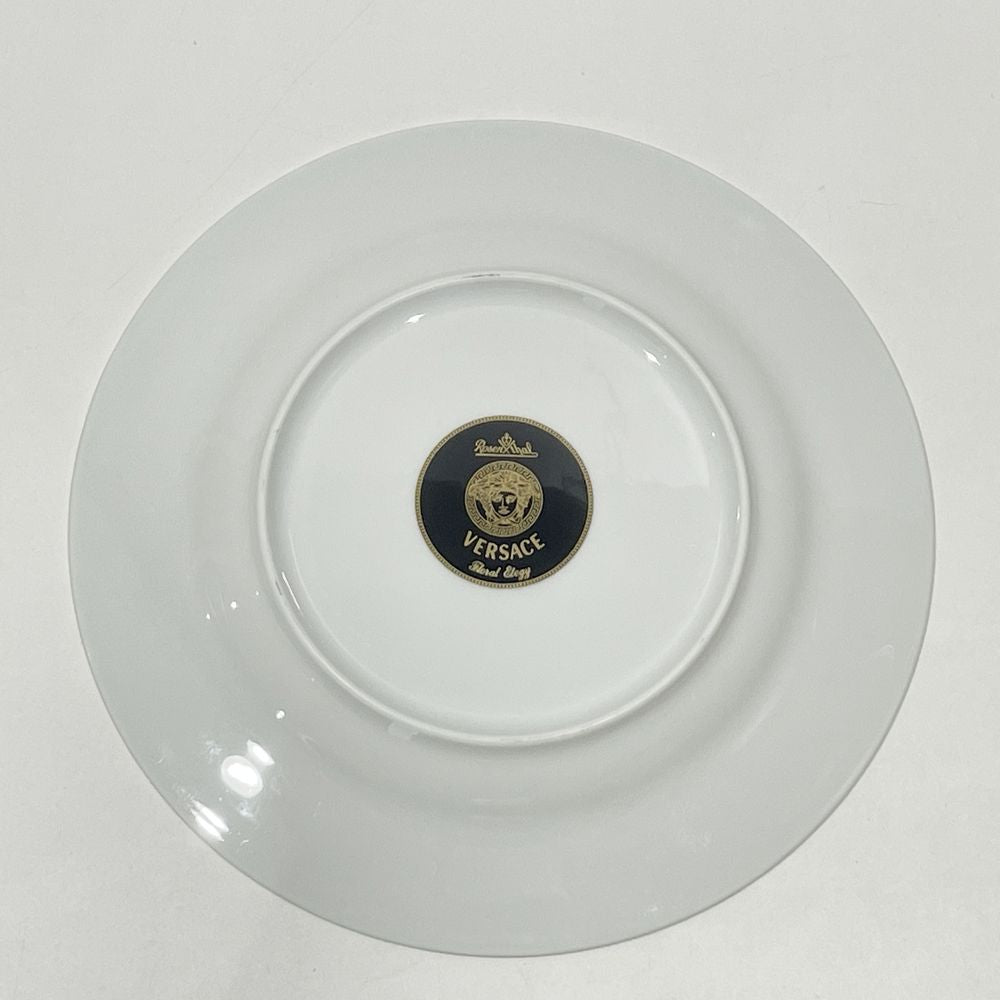 VERSACE(ヴェルサーチ) ×ローゼンタール Floral Elegy 3点セット カップ＆ソーサー 花柄 まとめ 食器 陶器 ユニセックス【中古AB】20240826