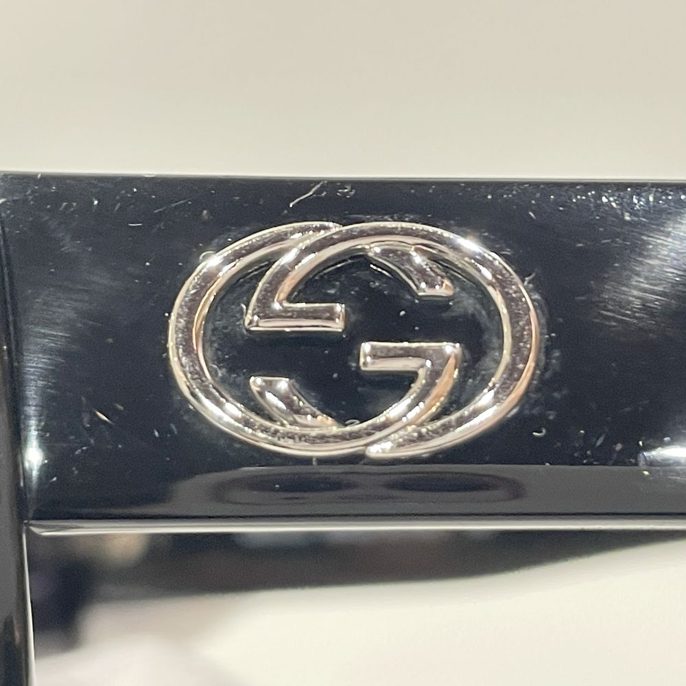 GUCCI(グッチ) オーバル インターロッキング キャットアイ GG2408/S サングラス プラスチック/ ユニセックス【中古B】20240720