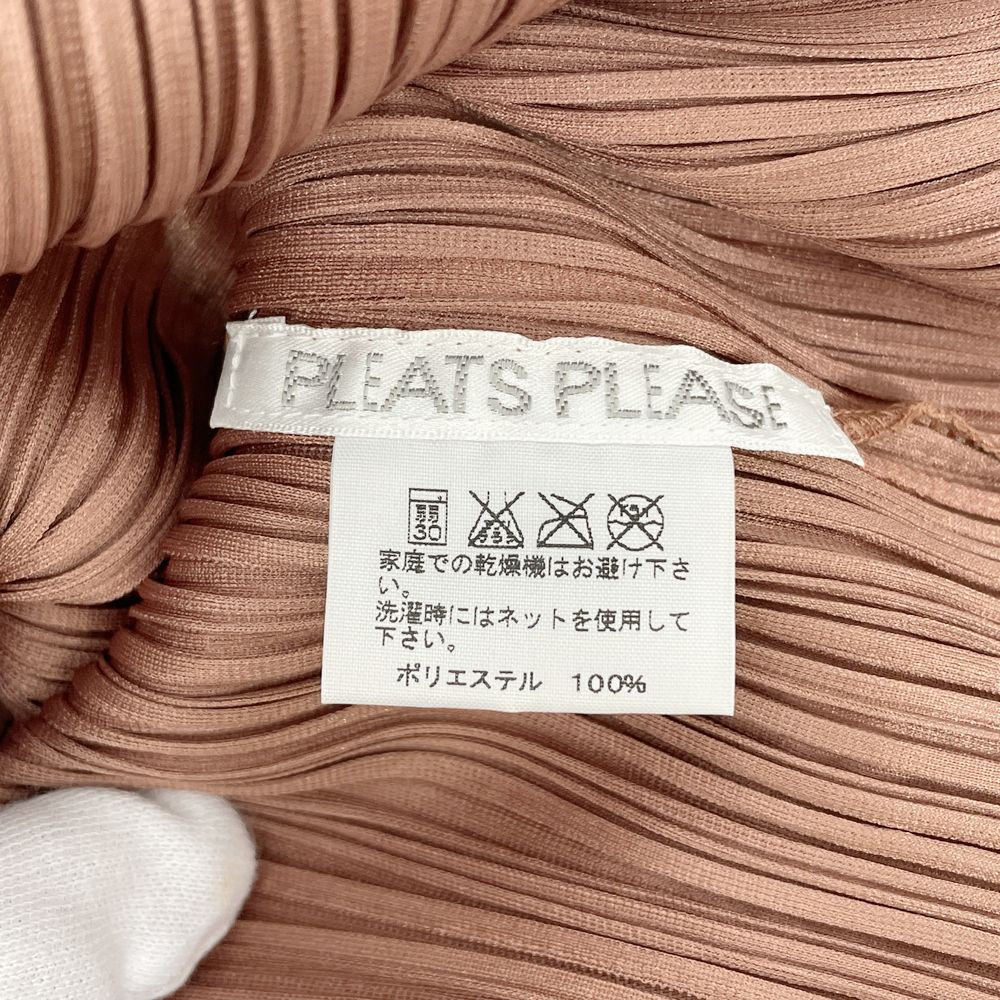 PLEATS PLEASE(プリーツプリーズ) イッセイミヤケ プリーツ加工 ノースリーブ サイドスリット サイズ3 PP53-JK208 ワンピース ポリエステル レディース【中古B】20240719