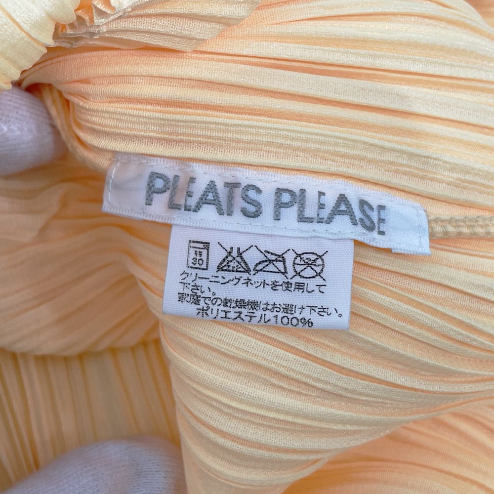 中古B/標準】PLEATS PLEASE プリーツプリーズ イッセイミヤケ プリーツ加工 サイズ3 レディース 長袖シャツ  PP21-JJ40520481878