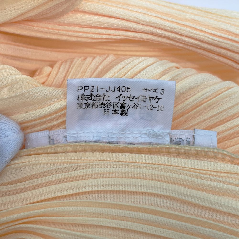 中古B/標準】PLEATS PLEASE プリーツプリーズ イッセイミヤケ プリーツ加工 サイズ3 レディース 長袖シャツ  PP21-JJ40520481878