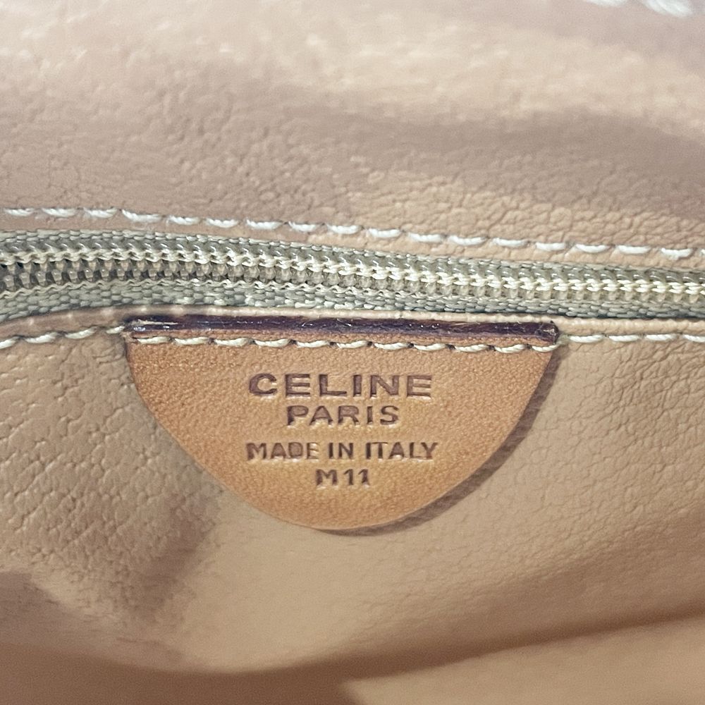 CELINE(セリーヌ) マカダム ミニ 2WAY ヴィンテージ ボストンバッグ PVC/レザー レディース【中古B】20240727