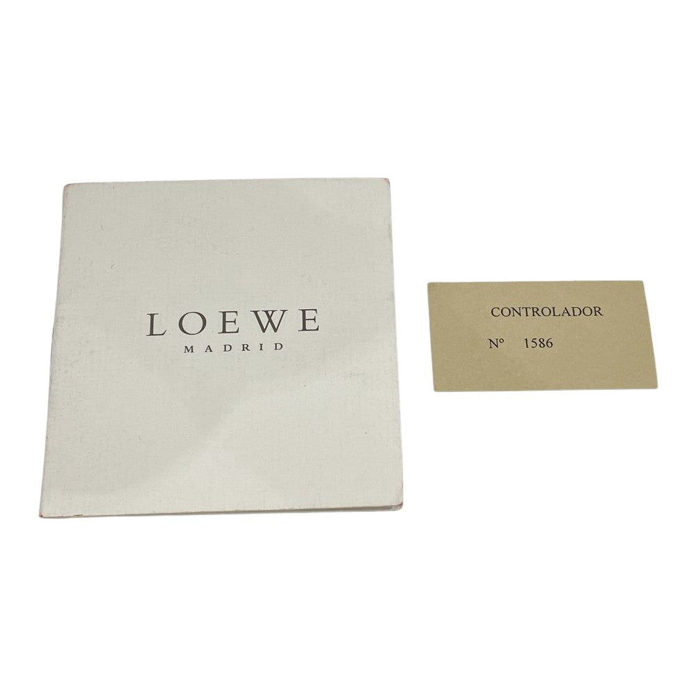 LOEWE(ロエベ) アナグラム ヴィンテージ トートバッグ スエード/レザー レディース【中古B】20240720