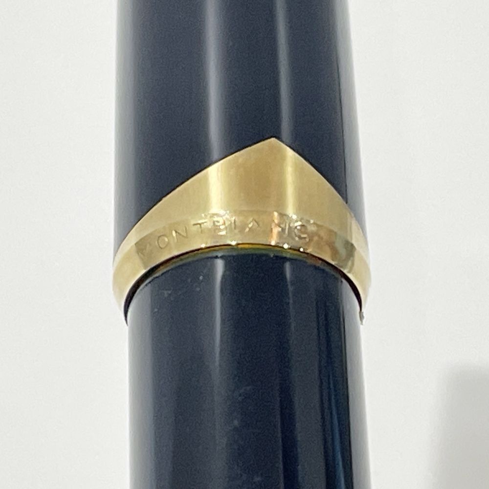 中古AB/使用感小】MONTBLANC モンブラン ヴィンテージ ＃121 ペン先750 字幅EF細字 ポンプ式 ユニセックス 万年筆  ブラック20482742