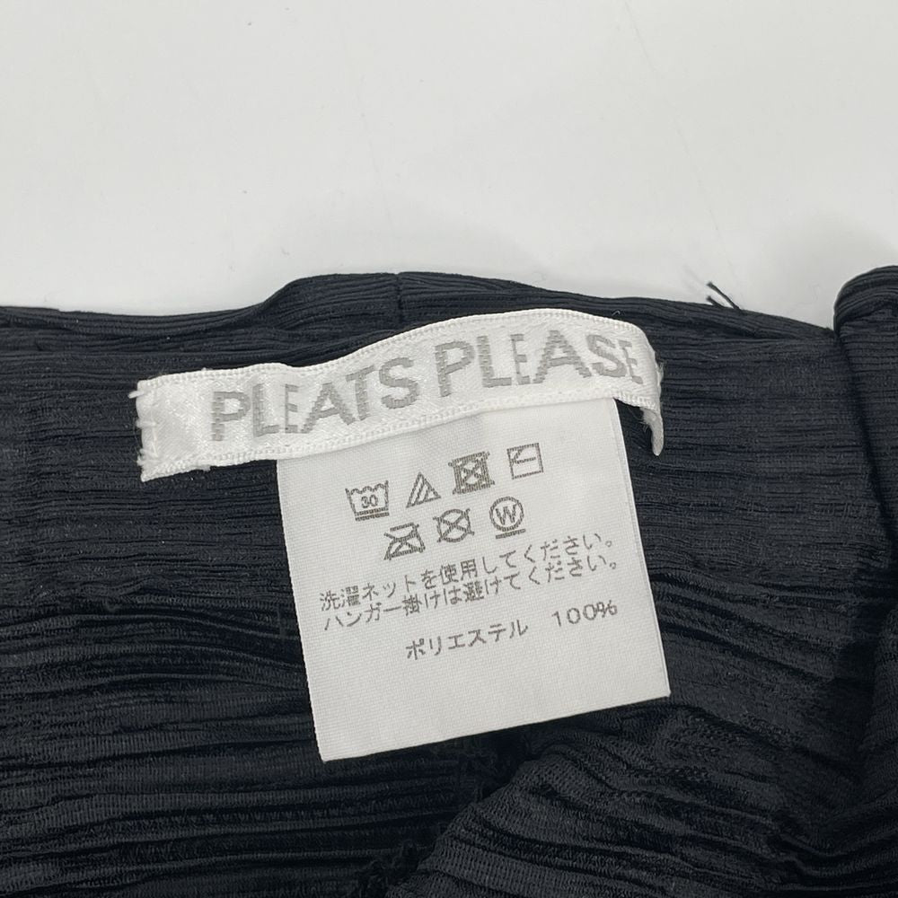 PLEATS PLEASE(プリーツプリーズ) イッセイミヤケ プリーツ加工 ワイド サイズ3 PP91-JF431 サルエルパンツ ポリエステル レディース【中古AB】20240723