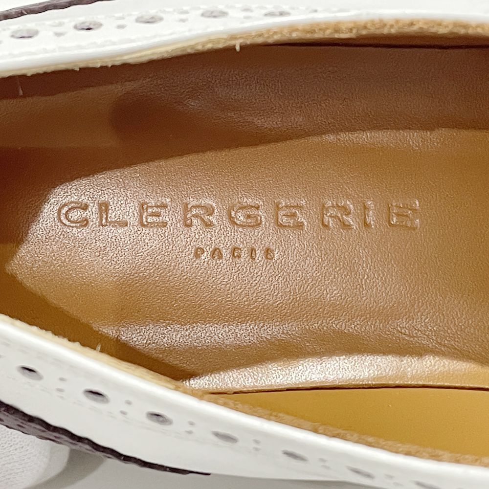 CLERGERIE クレジュリー サイズ39 BECKA ベッカ ダービーシューズ 3553 ローファー レザー レディース【中古AB】