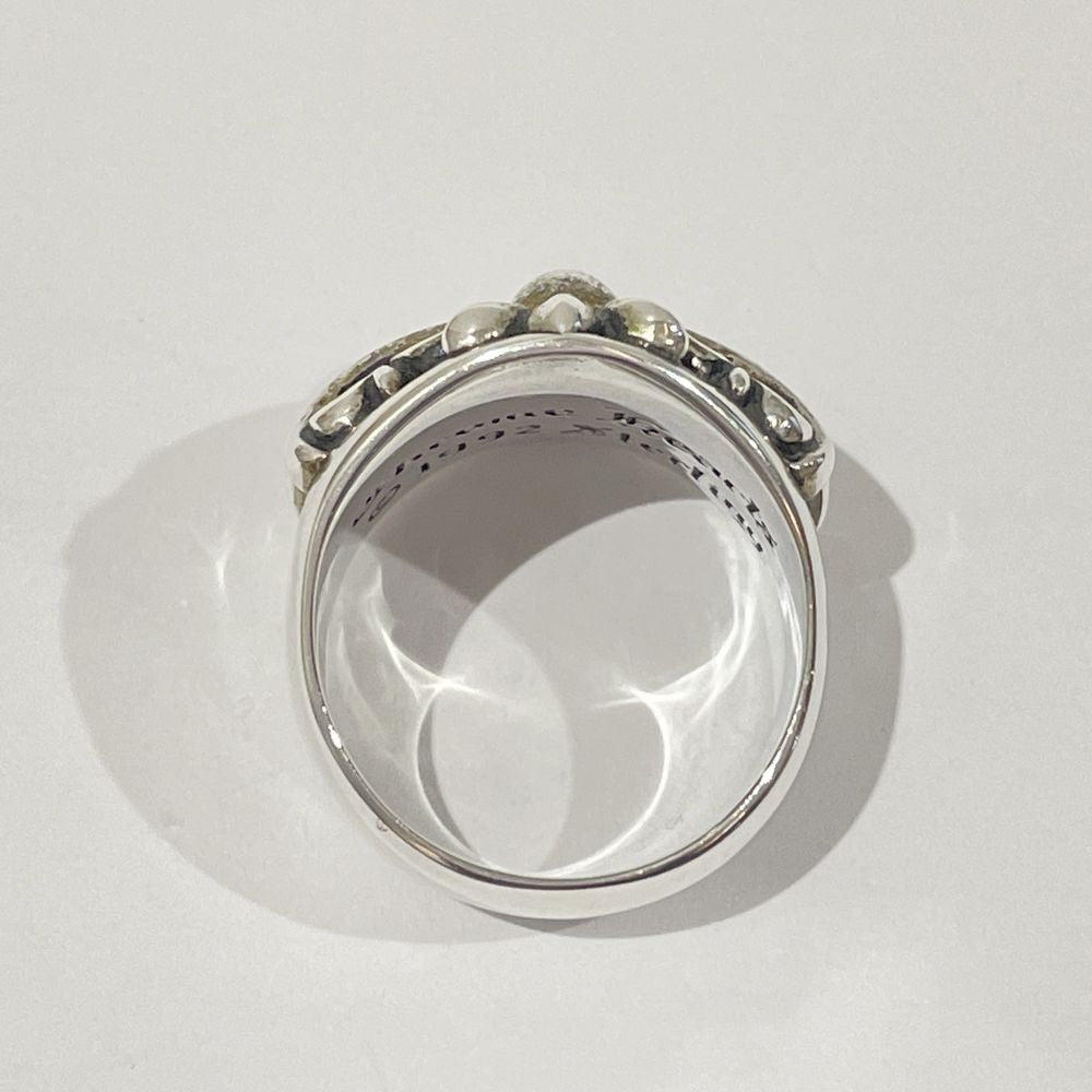 中古AB/使用感小】CHROME HEARTS クロムハーツ KEEPER RING キーパーリング シルバー925 メンズ リング・指輪 20号  シルバー20482864