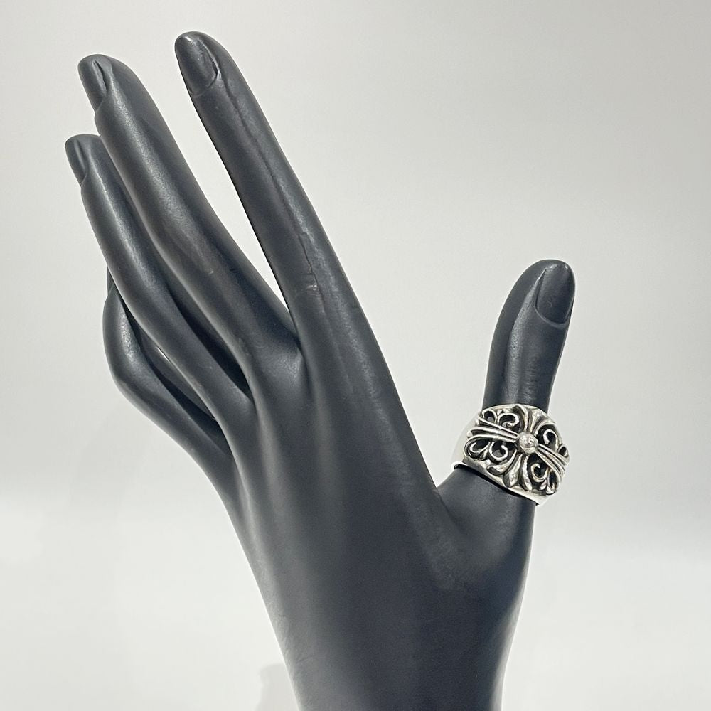 中古AB/使用感小】CHROME HEARTS クロムハーツ KEEPER RING キーパーリング シルバー925 メンズ リング・指輪 20号  シルバー20482864