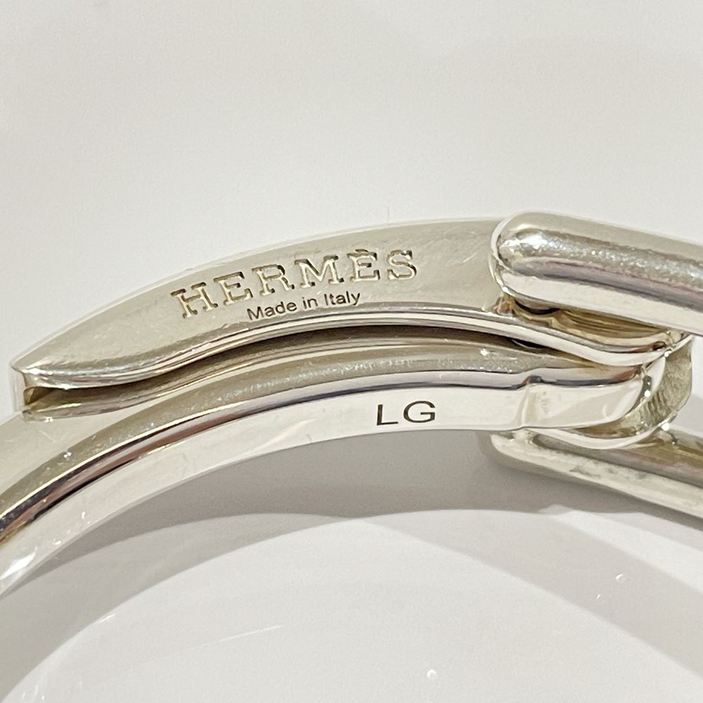 HERMES(エルメス) クラップ LG バングル シルバー925 メンズ【中古】20240731