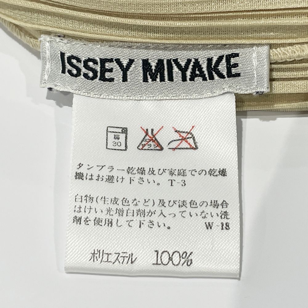 ISSEY MIYAKE(イッセイミヤケ) プリーツ加工 ノースリーブ PP05-JK600 カットソー ポリエステル レディース【中古B】20240728