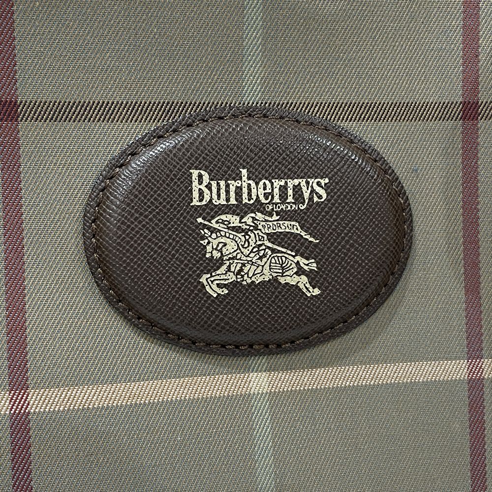 中古B/標準】Burberrys バーバリーズ チェック 旅行カバン ヴィンテージ レディース ボストンバッグ20483955