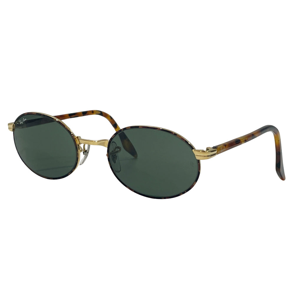 Ray-Ban(レイバン) RITUALS B＆L オーバル デミ柄 W2543 サングラス メタル/アセテート ユニセックス【中古AB】20240817