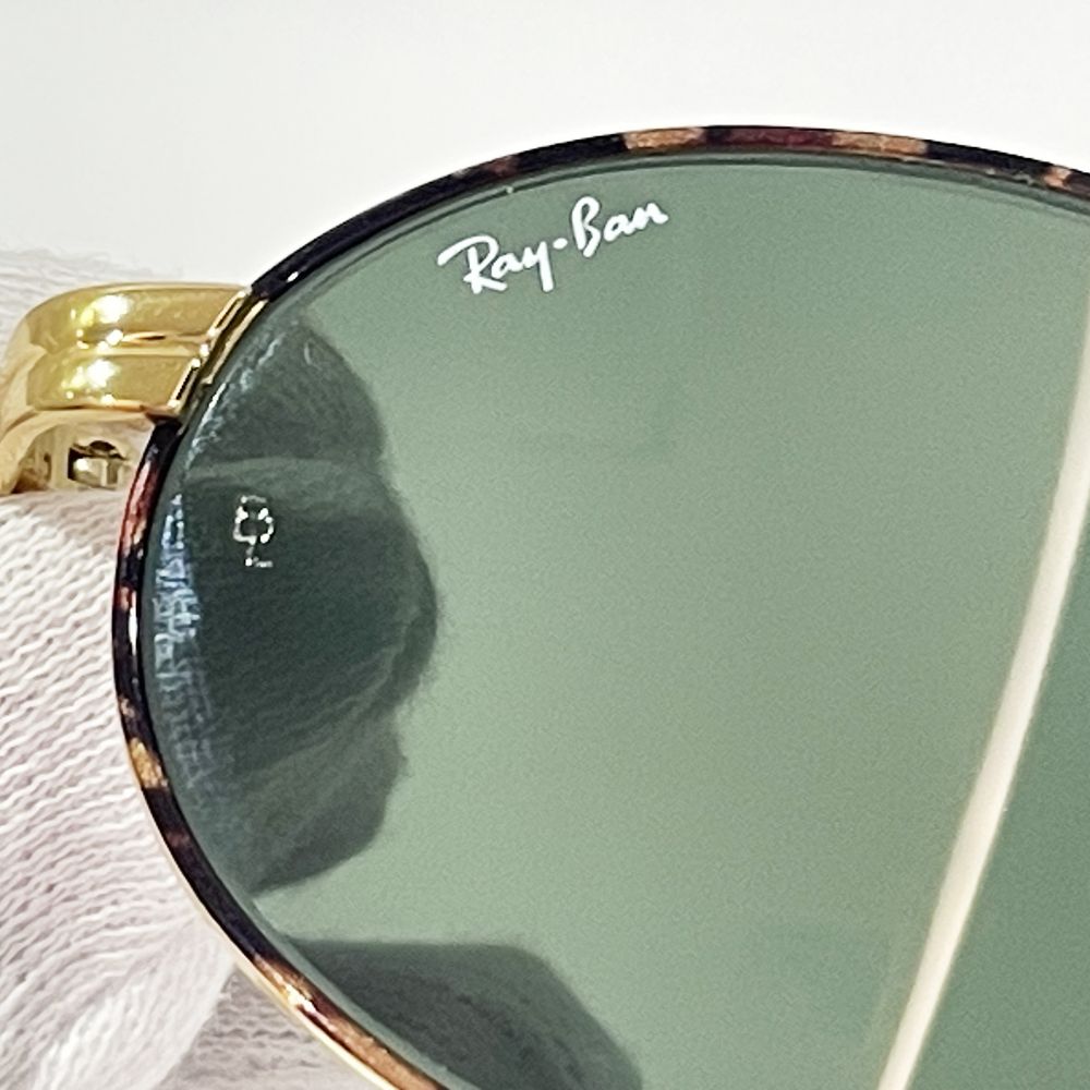 Ray-Ban(レイバン) RITUALS B＆L オーバル デミ柄 W2543 サングラス メタル/アセテート ユニセックス【中古AB】20240817