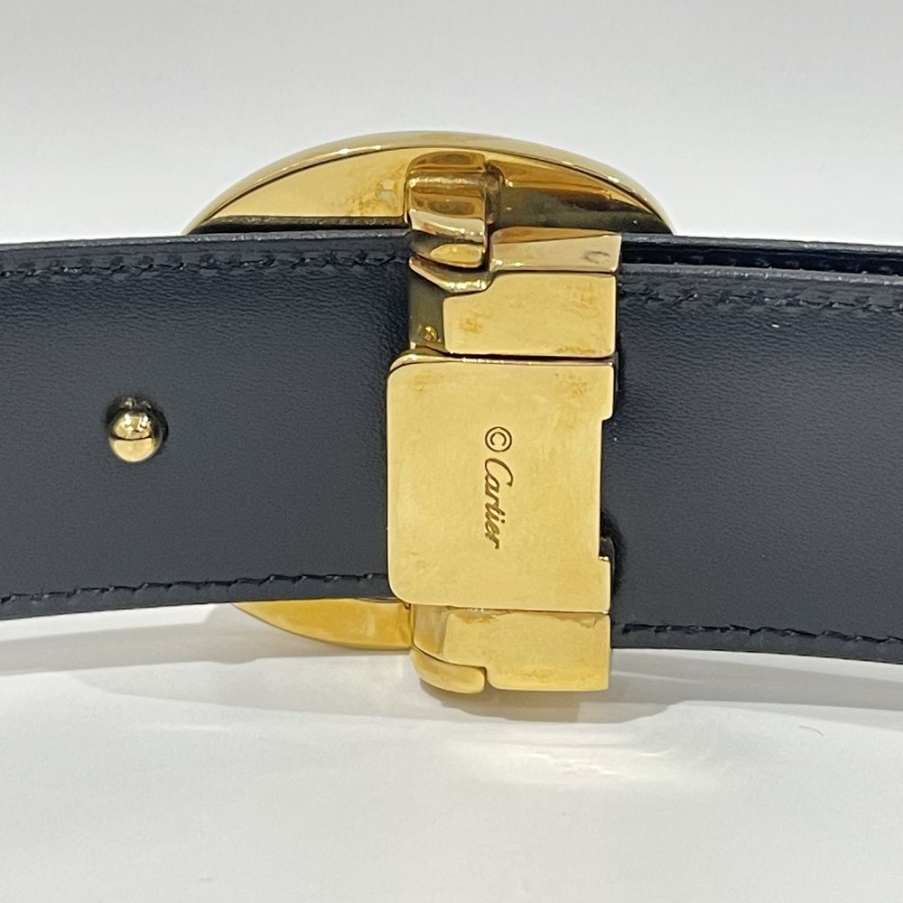 中古AB/使用感小】CARTIER カルティエ パンテール メンズ ベルト L5000117 ブラック20483986