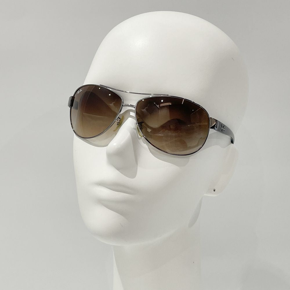 Ray-Ban(レイバン) サングラス ティアドロップ カーブレンズ RB3386 004/13 サングラス アセテート/メタル ユニセックス【中古AB】20240819