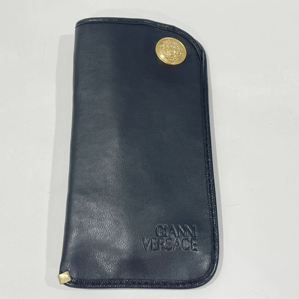 VERSACE(ヴェルサーチ) グレカ ラウンド アイウェア MOD.S 53 ヴィンテージ サングラス メタル ユニセックス【中古AB】20240817