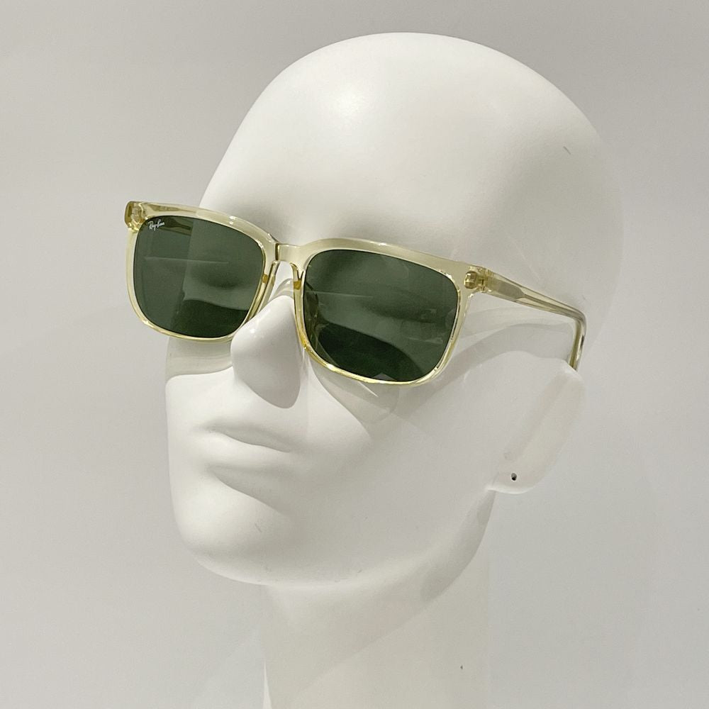 中古AB/使用感小】Ray-Ban レイバン ヴィンテージ TRADITIONALS BENNETT ベネット ＃10 スクエア ユニセックス  サングラス トランスペアレント20484029