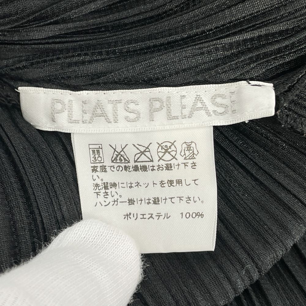 PLEATS PLEASE(プリーツプリーズ) イッセイミヤケ プリーツ加工 エプロン型 変形 サイズ1 PP53-JH562 ワンピース ポリエステル レディース【中古AB】20240804