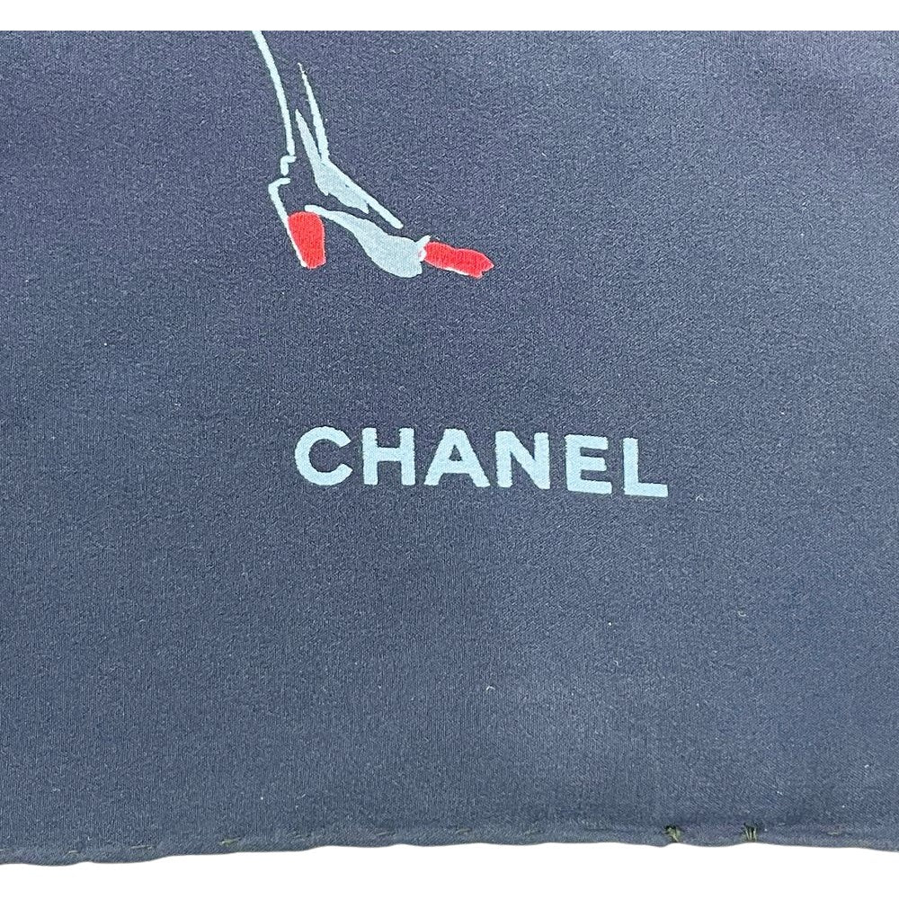 CHANEL(シャネル) 85cm×84cm 大判 マドモアゼル ヴィンテージ スカーフ シルク ユニセックス【中古A】20240826