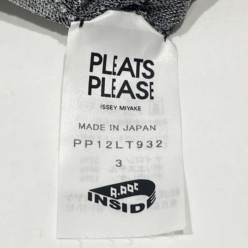 PLEATS PLEASE(プリーツプリーズ) A-POC INSIDE 総柄 半袖 サイズ3 PP12LT932 ワンピース ナイロン/ポリエステル/ポリウレタン レディース【中古AB】20240817