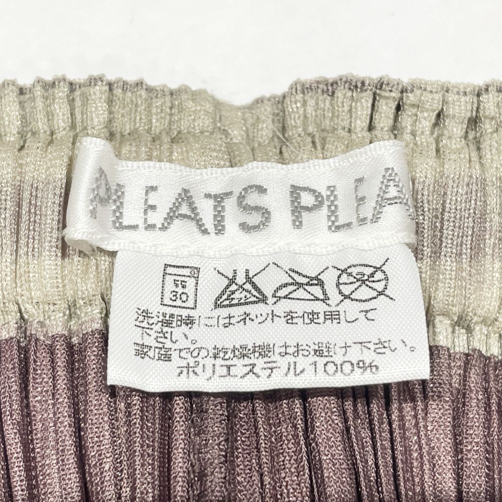 PLEATS PLEASE(プリーツプリーズ) イッセイミヤケ プリーツ加工 レイヤード サイドスリット サイズ3 PP31-JG782 ロングスカート ポリエステル レディース【中古AB】20240817