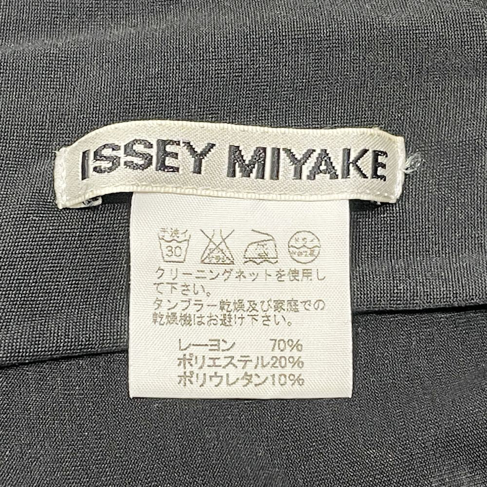 ISSEY MIYAKE(イッセイミヤケ) ストレッチ 2WAY マキシ丈 スカート サイズ2 IM04JG110 ワンピース レーヨン/ポリエステル/ポリウレタン レディース【中古AB】20240817