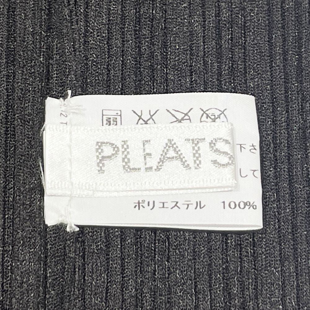 PLEATS PLEASE(プリーツプリーズ) イッセイミヤケ プリーツ加工 リブ スヌード PP34-AD341 ネックウォーマー ポリエステル レディース【中古B】20240817