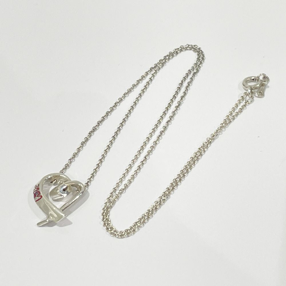 TIFFANY&Co.(ティファニー) パロマピカソ ラビングハート ラブ LOVE 2012年ホワイトデー限定 ネックレス シルバー925 レディース【中古AB】20240816