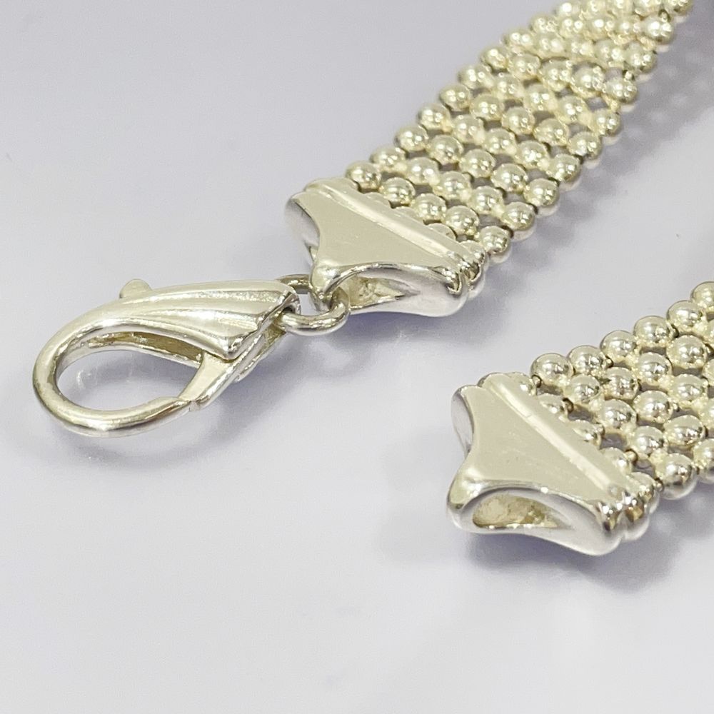 TIFFANY&Co.(ティファニー) 【レア】ヴィンテージ 5連 ボールチェーン ブレスレット シルバー925 レディース【中古B】20240912