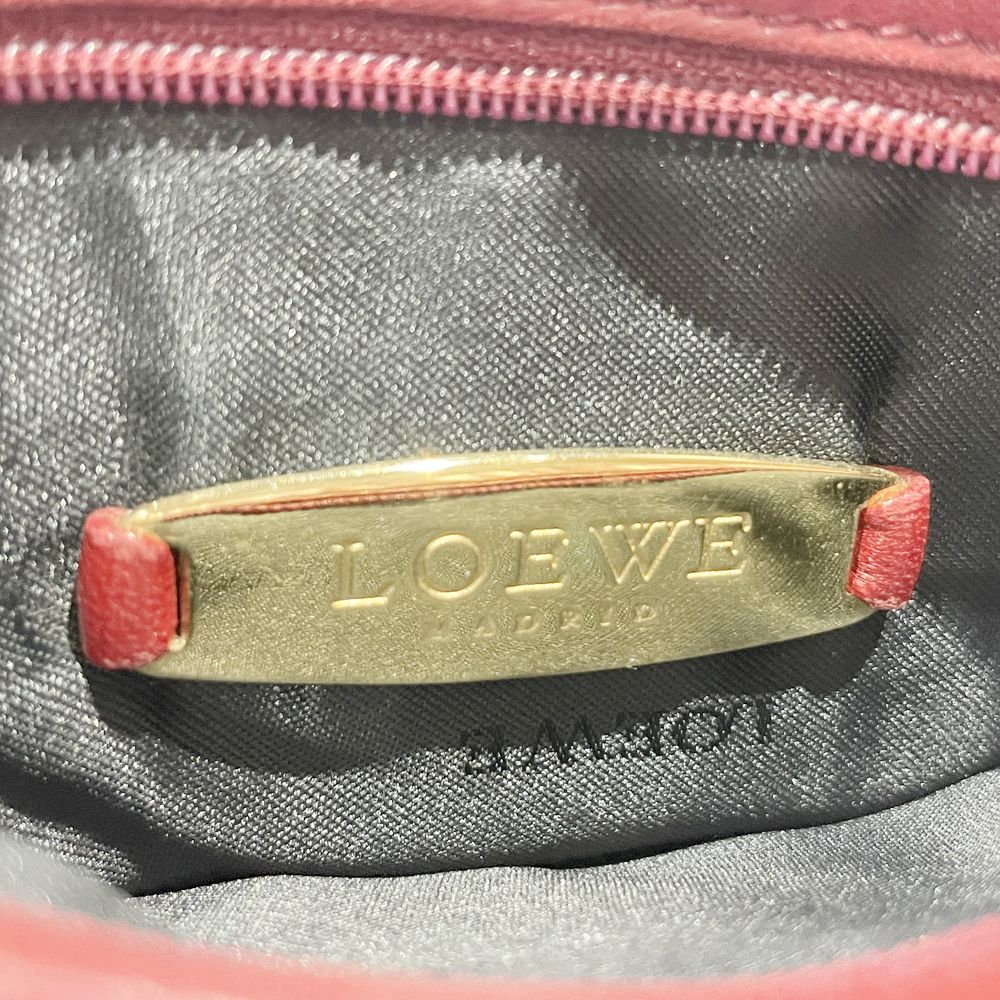 LOEWE(ロエベ) アナグラム ミニ ナッパ 斜め掛け ヴィンテージ ショルダーバッグ レザー レディース【中古AB】20240901