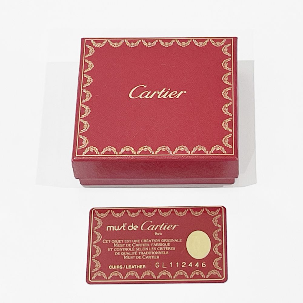 CARTIER(カルティエ) パンテール ラウンド 丸形 コインケース レザー レディース【中古A】20240825