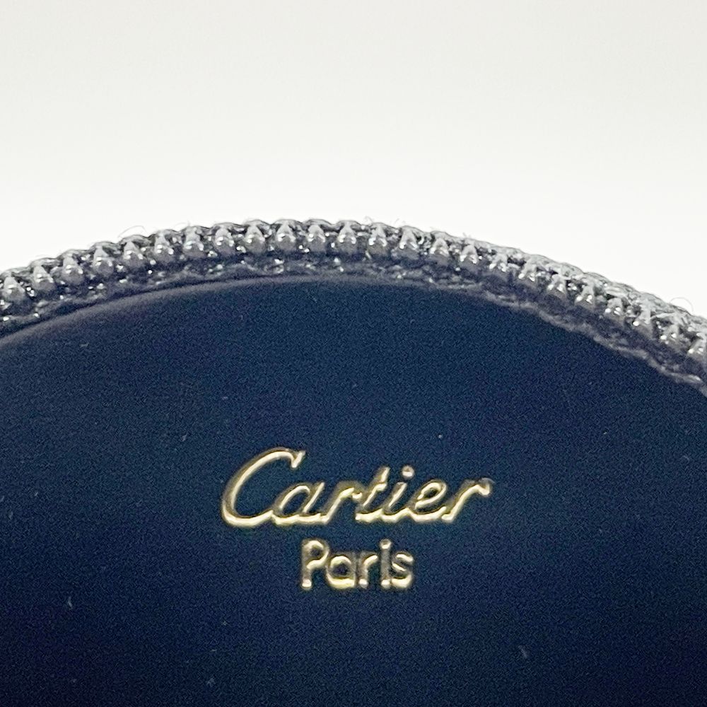 CARTIER(カルティエ) パンテール ラウンド 丸形 コインケース レザー レディース【中古A】20240825