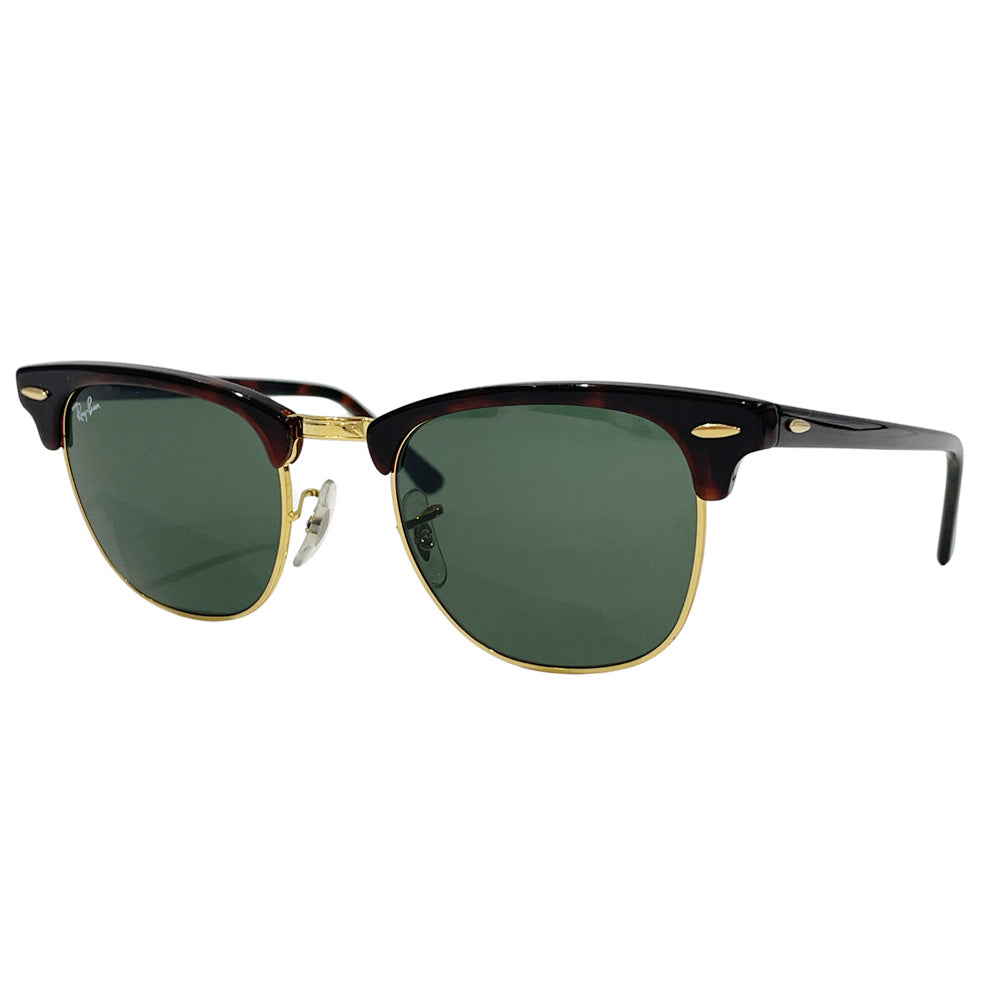 Ray-Ban(レイバン) クラブマスター デミ柄 G-15 コンビ ボストン RB3016 W0366 サングラス メタル/アセテート ユニセックス【中古A】20240812