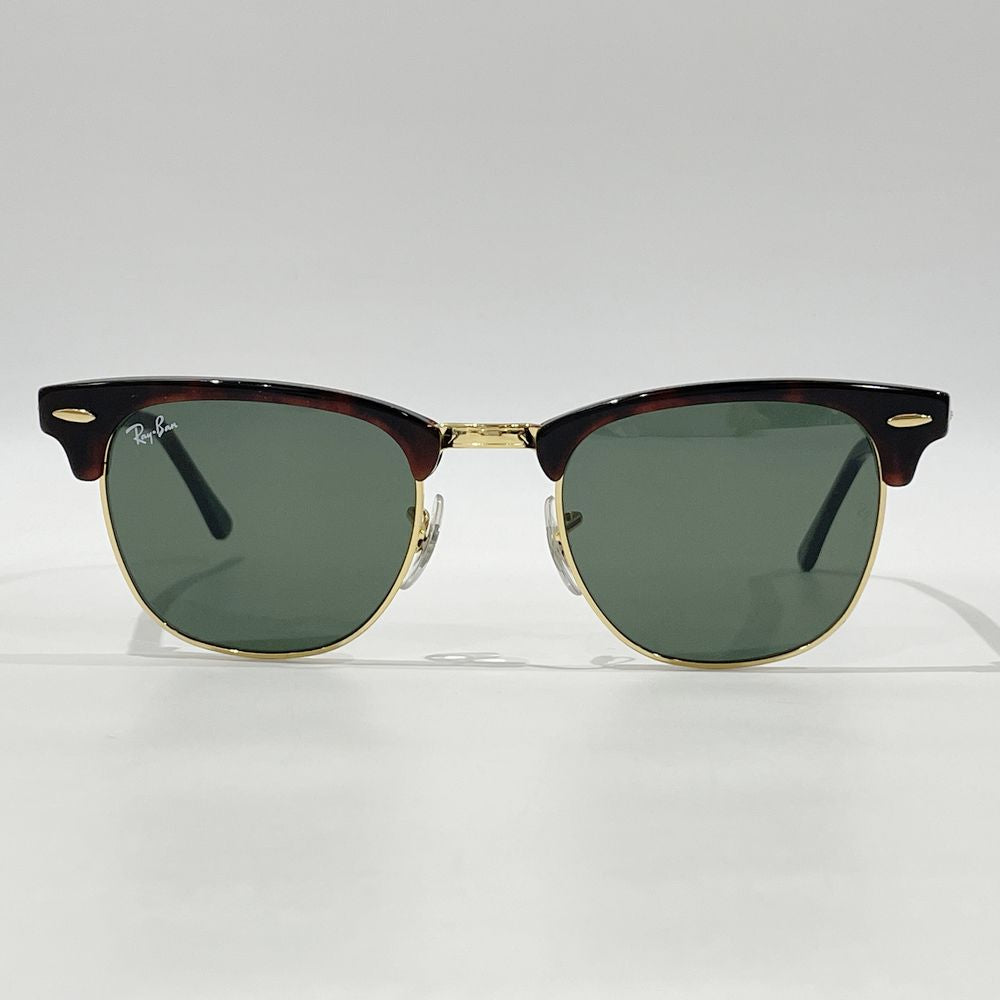 Ray-Ban(レイバン) クラブマスター デミ柄 G-15 コンビ ボストン RB3016 W0366 サングラス メタル/アセテート ユニセックス【中古A】20240812