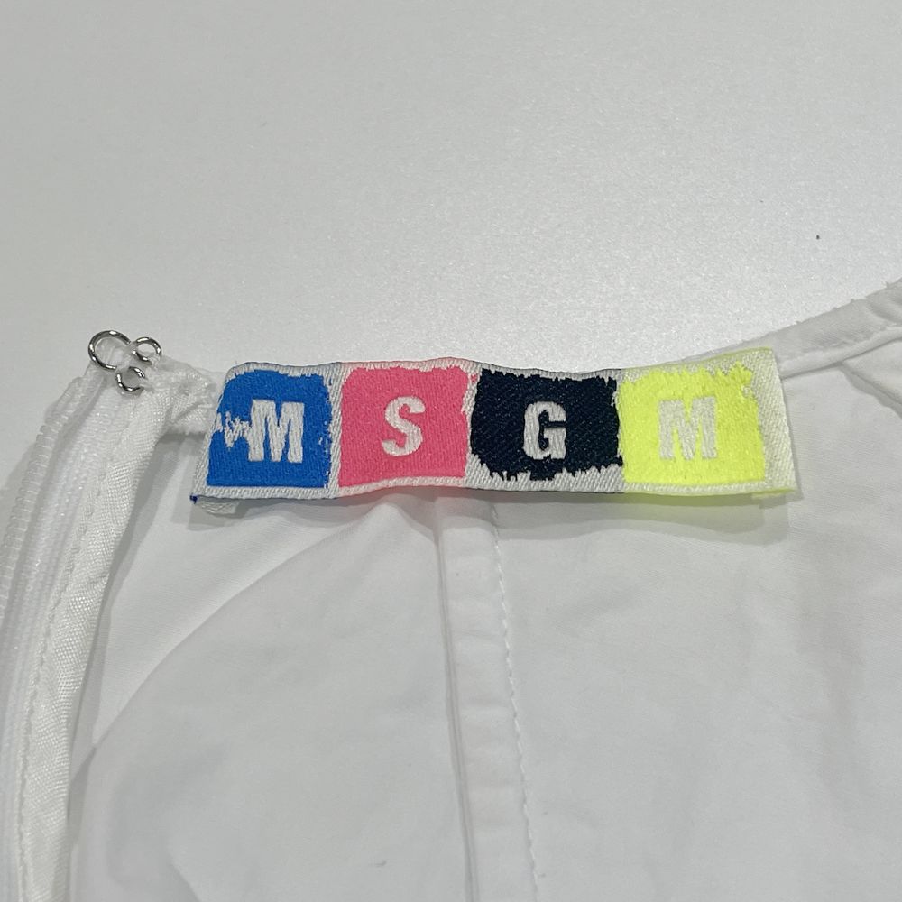 MSGM エムエスジーエム フリル ワンピース コットン レディース【中古AB】20240928