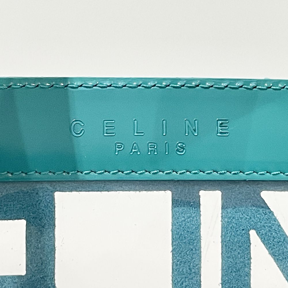 CELINE(セリーヌ) ロゴ ビニール ヴィンテージ ポーチ付き トートバッグ レザー/PVC レディース【中古B】20240810