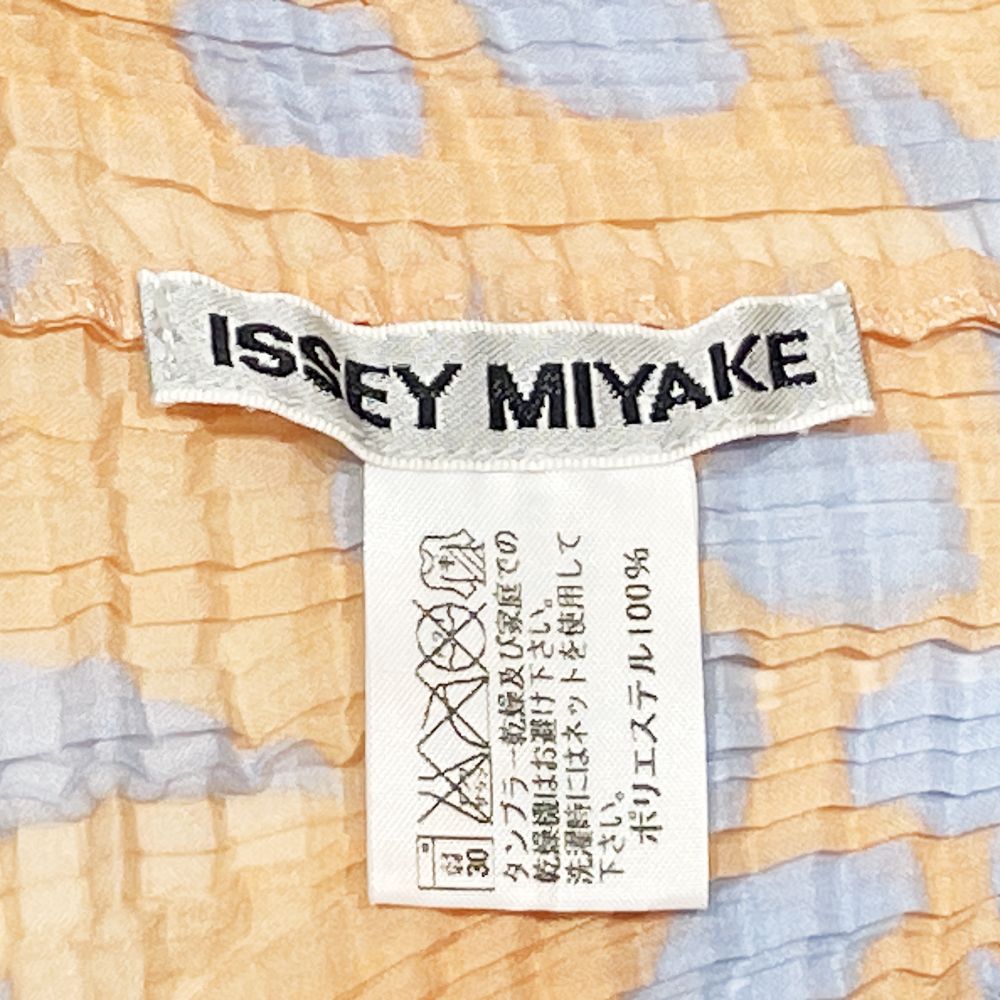 ISSEY MIYAKE(イッセイミヤケ) ワッフル加工 総柄 半袖 サイズ2 IM04FJ975 カットソー レディース【中古AB】20240817